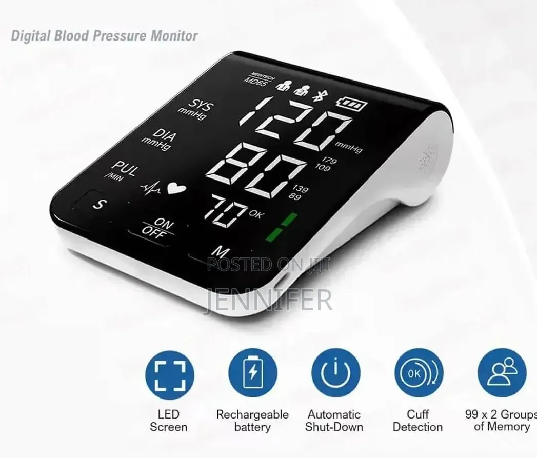 Porodo Premium Smart Digital Blood Pressure Monitor