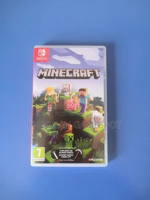 Minecraft Game Card for Nintendo Switch. Very Educational Game for Kid