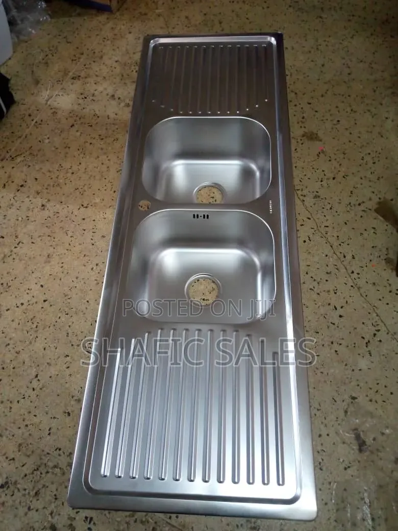 Sink Heavy Duty With Bolte Trap Liangdu Single Double Try/Double Bowel