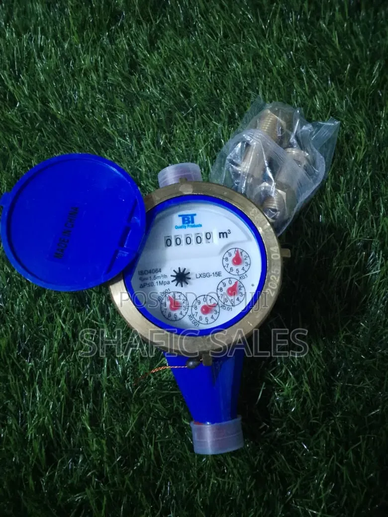 Water Meter Bt 1/2 Inch Good Quality (All Types)
