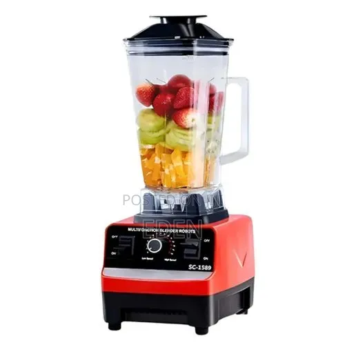 Silver Crest Sc-1589 Commercial Blender For Heavy Duty Works Busines