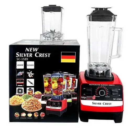 Silver Crest Sc-1589 Commercial Blender For Heavy Duty Works Busines