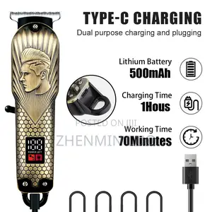 Hair Clipper With Power Display