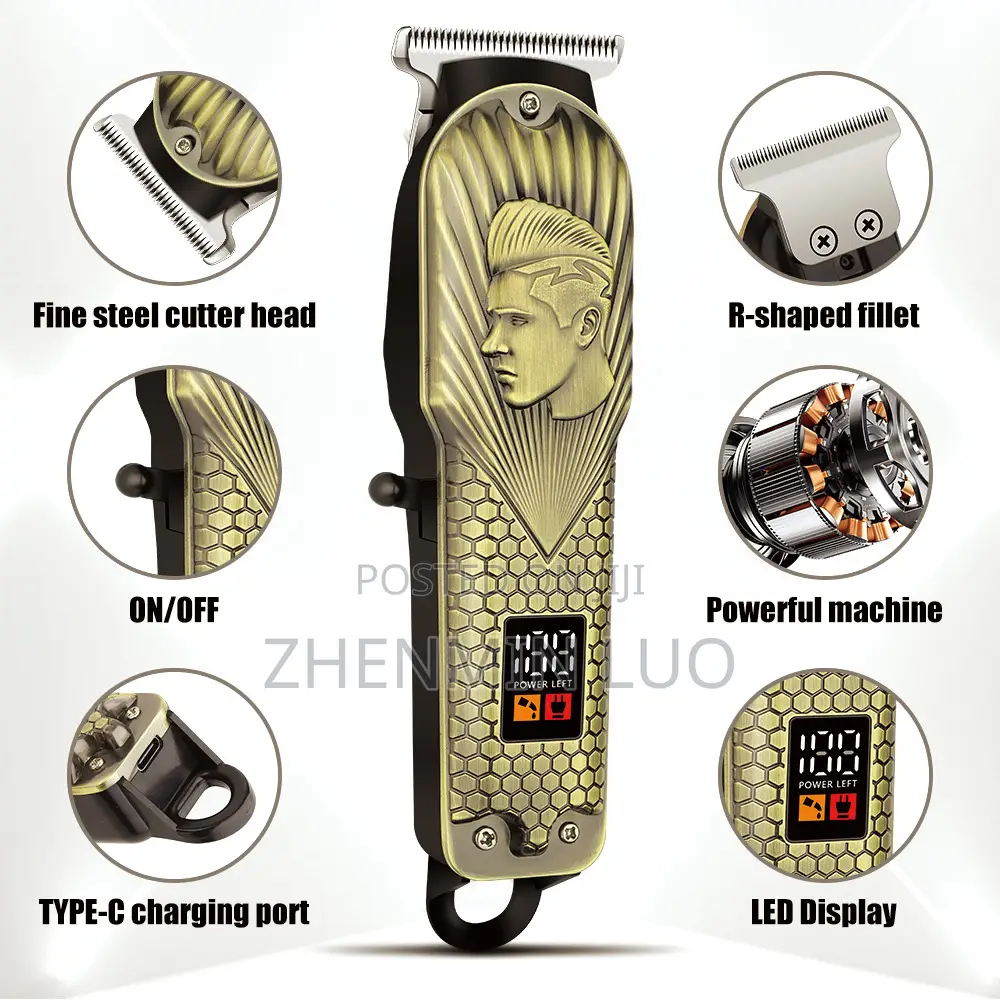 Hair Clipper With Power Display