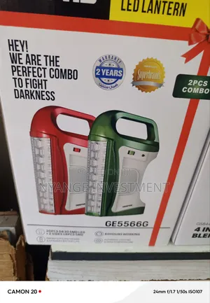Geepas Rechargeable Led Lantern Combo Pack. Rechargeable Lights.