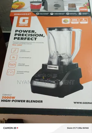 Commercial Blender Geepas 2l