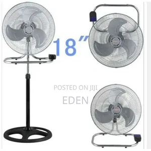 2 Pieces 18" Inch Stand/Table 3 In1 Fan Design Oscillating Adjust