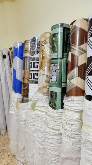 Glossy Marble PVC Carpet Roll – Stylish Waterproof Flooring