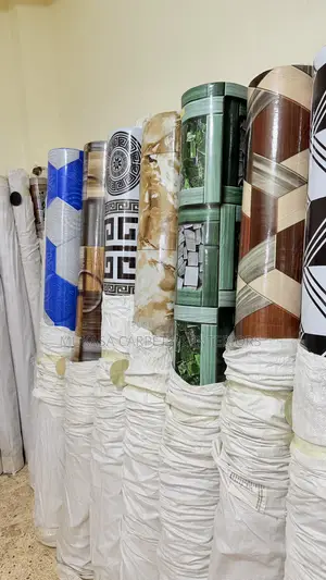 Glossy Marble PVC Carpet Roll – Stylish Waterproof Flooring