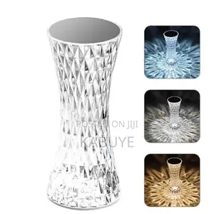 Diamond-Style Acrylic Crystal Table Lamp