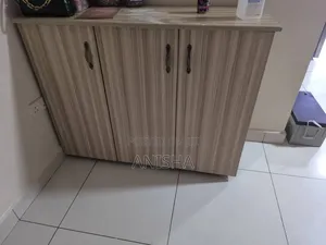Multi-Purpose Wooden Console Table Storage Cupboard for Home/Office