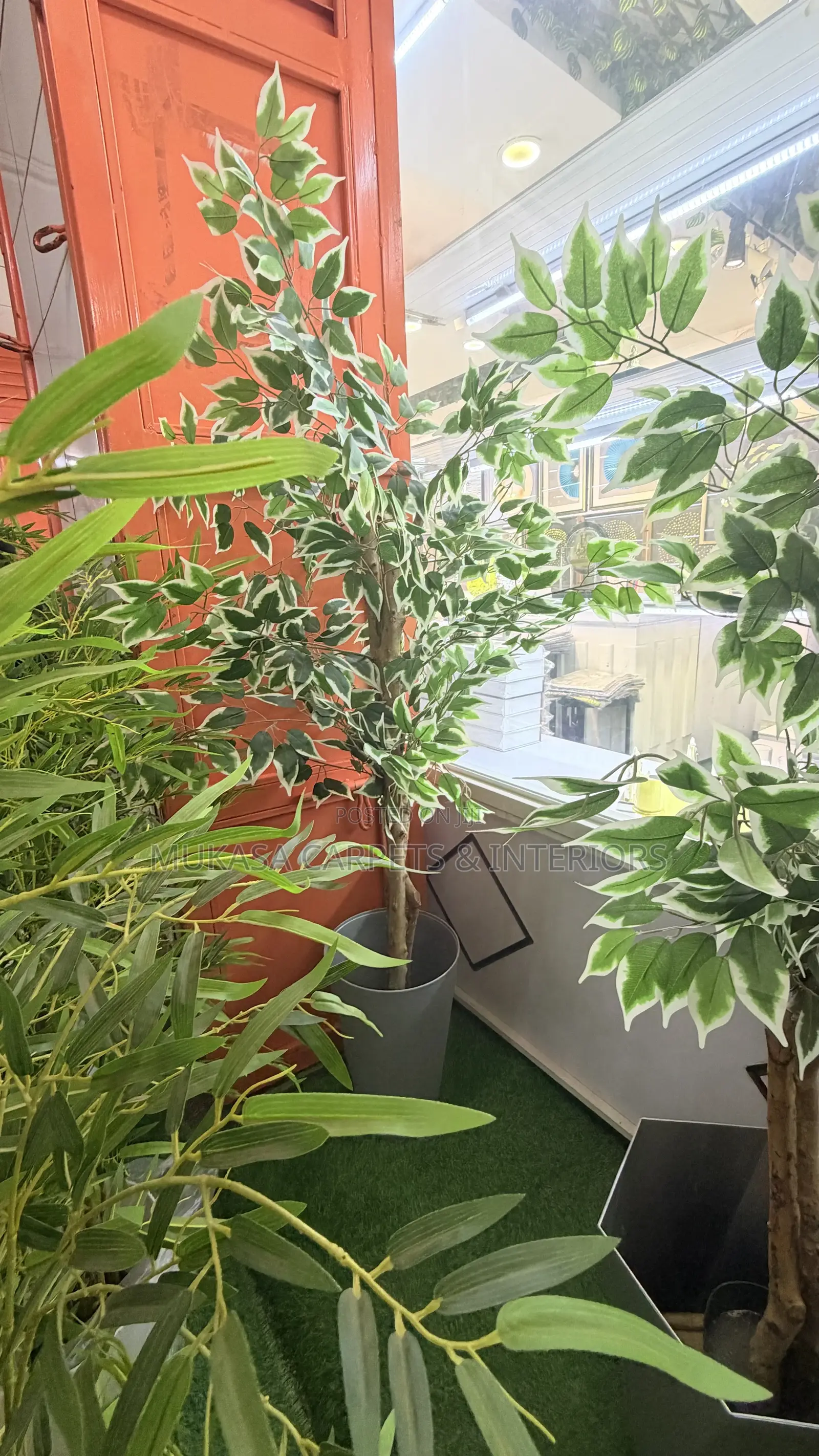 Artificial Decorative Tree in Pot – Modern Home Office Décor
