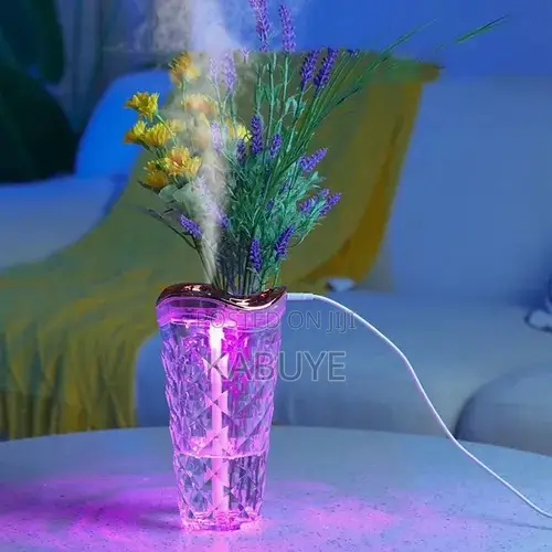Humidifier Featuring Multifaceted Crystal-diamond Prism