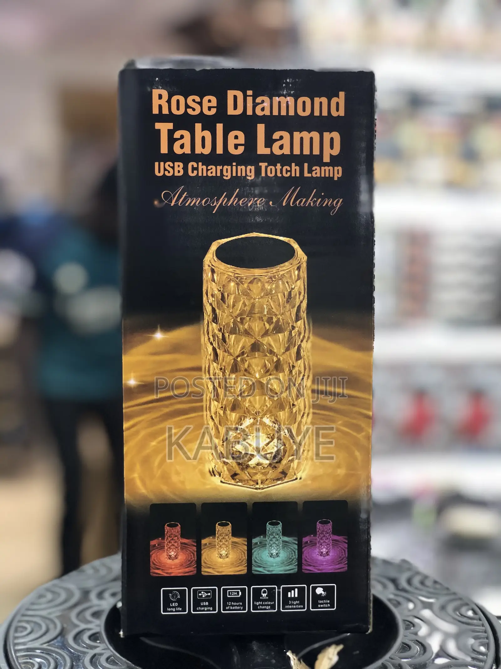 Rose Diamond Table Lamp