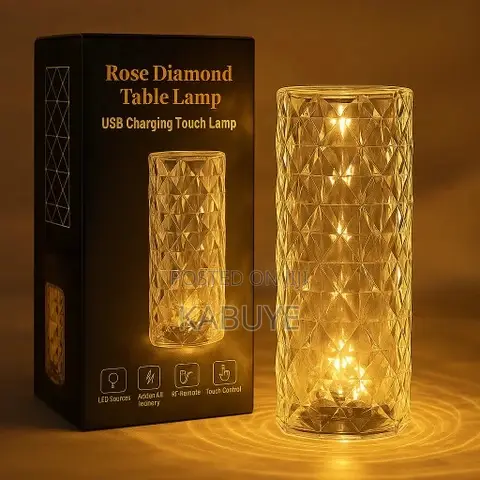 Rose Diamond Table Lamp