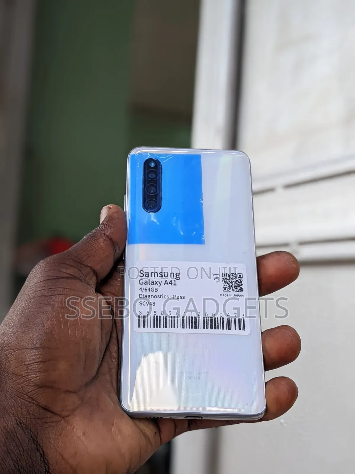 Samsung Galaxy A41 64 GB White