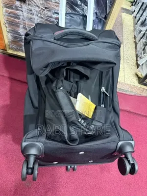 Black Wheeled Duffel Bag