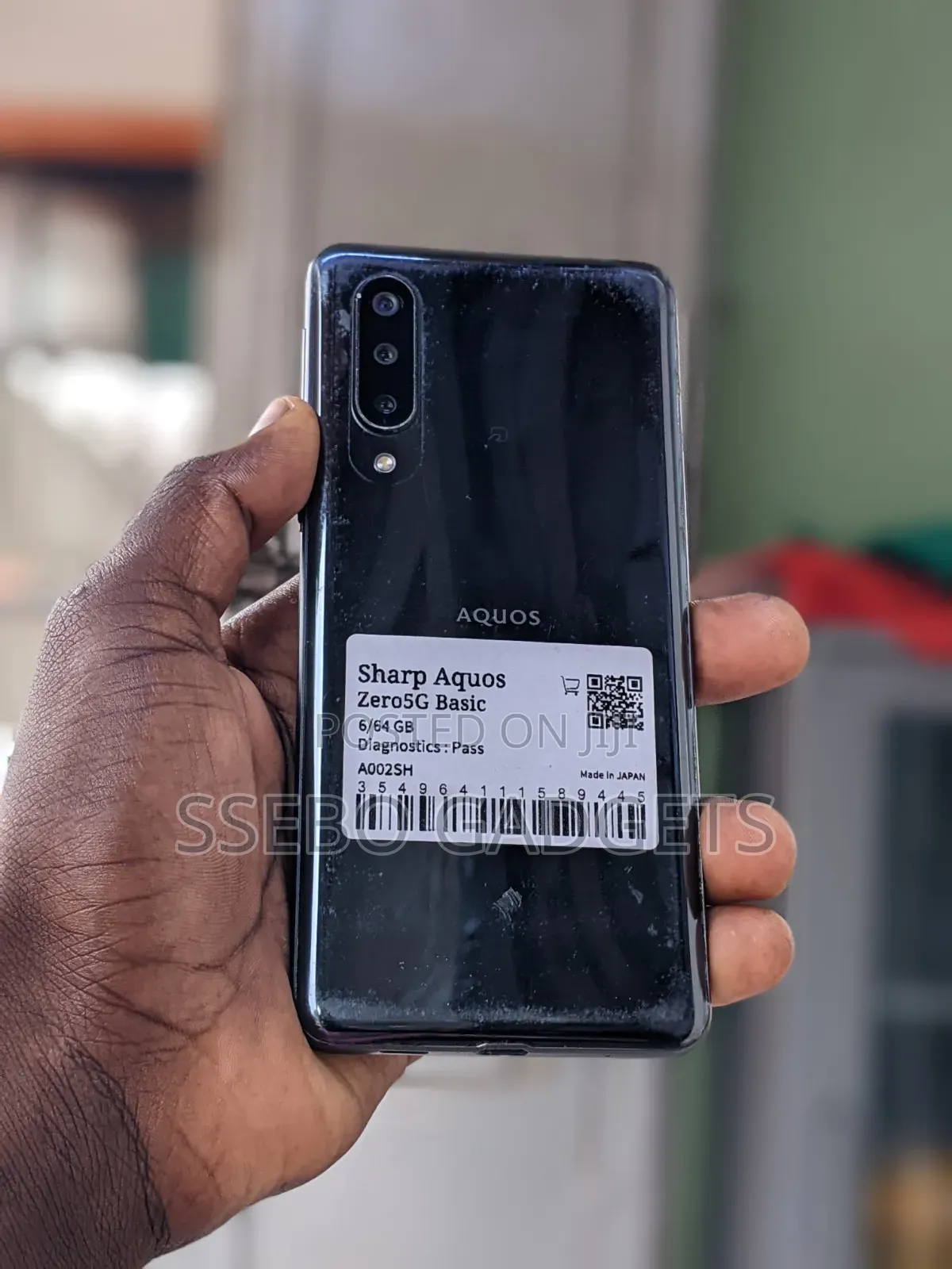 Sharp Aquos Zero 5G Basic 128 GB Black