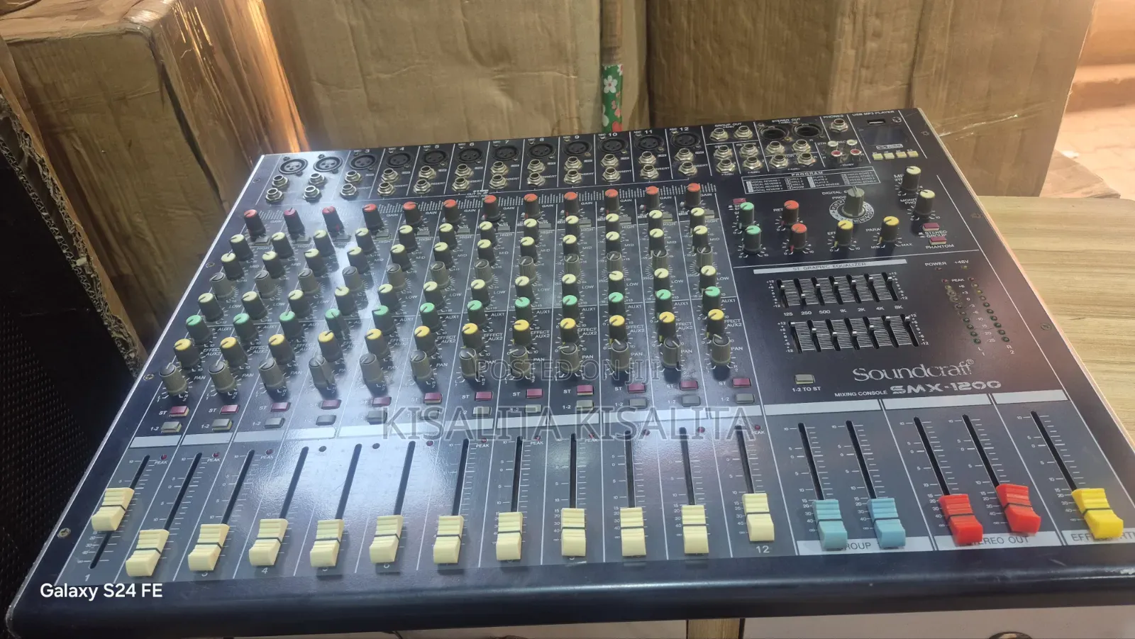 Sound Craft 12ch Mixer