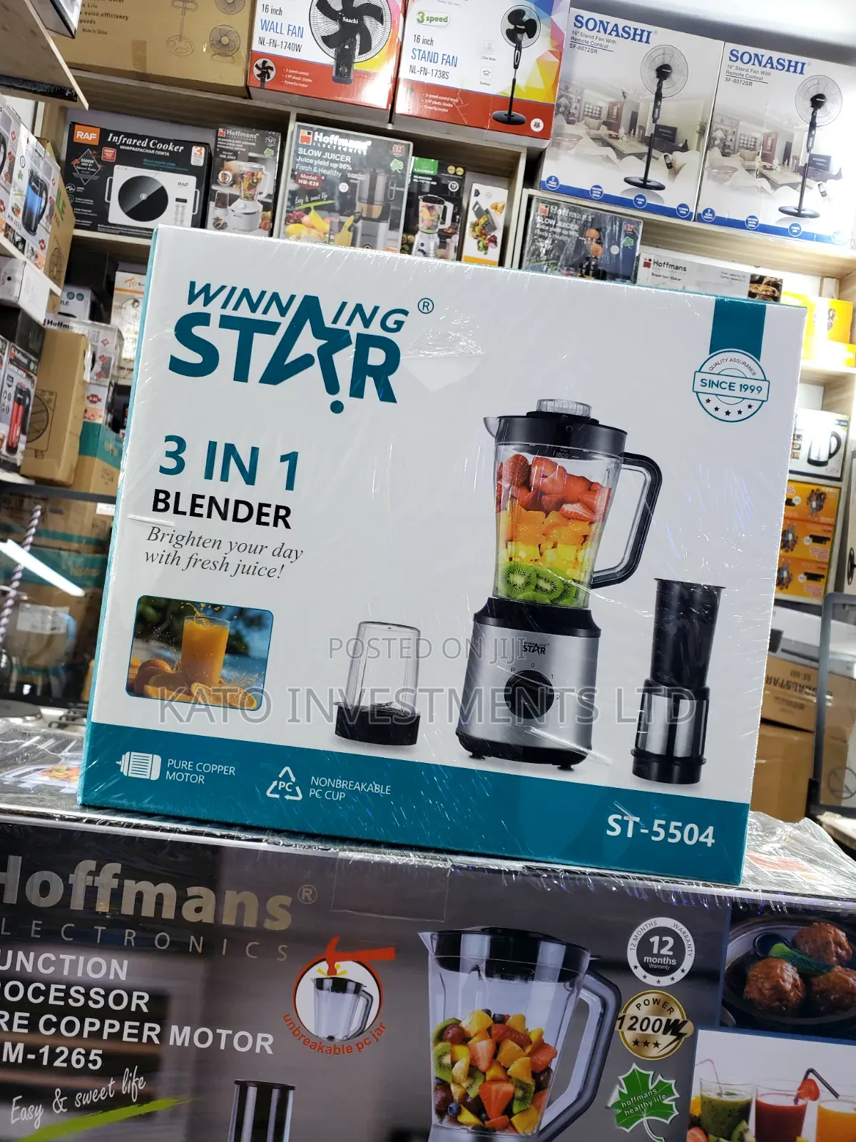 3 in 1 Winning Star Juice Blender