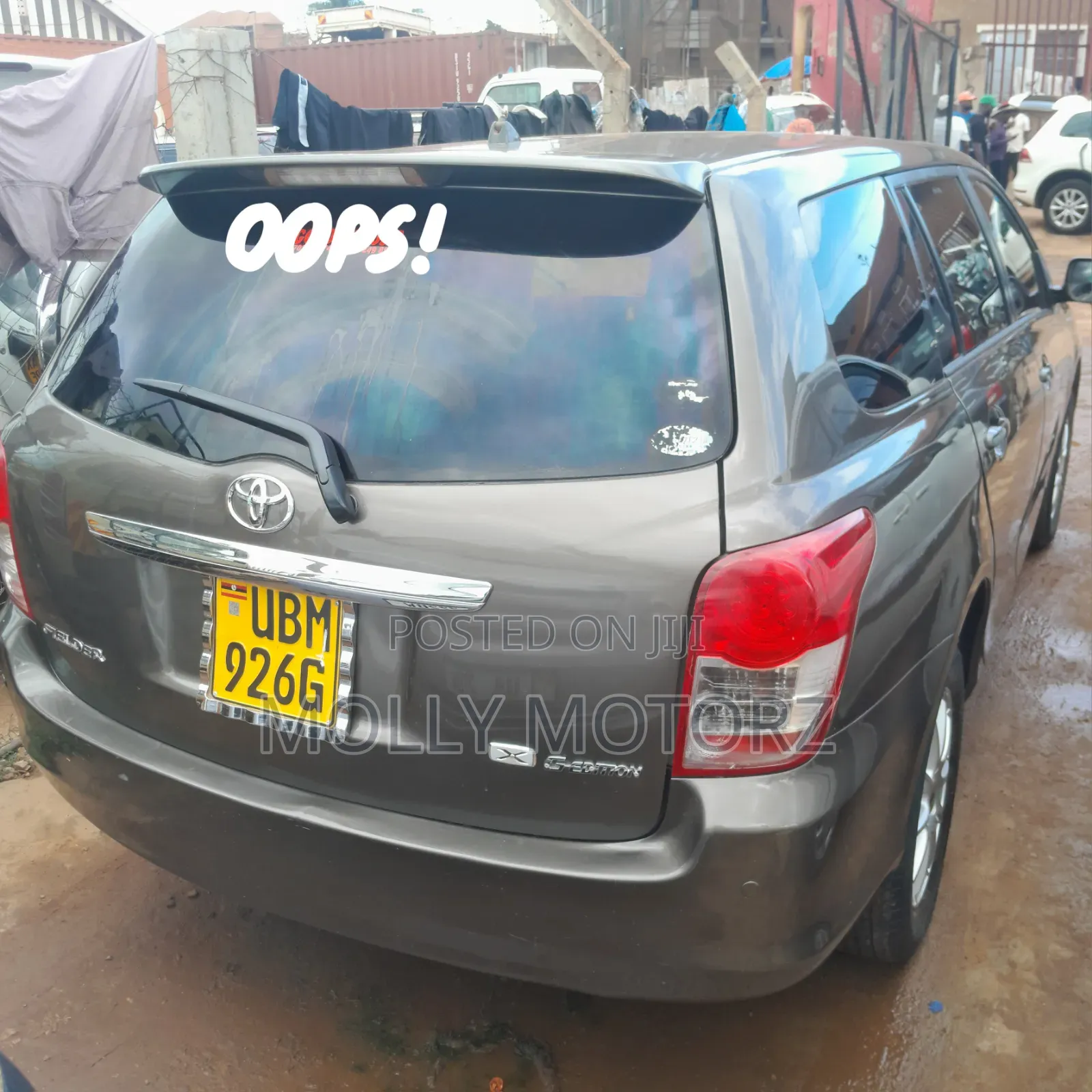 Toyota Corolla Fielder 2008 Black