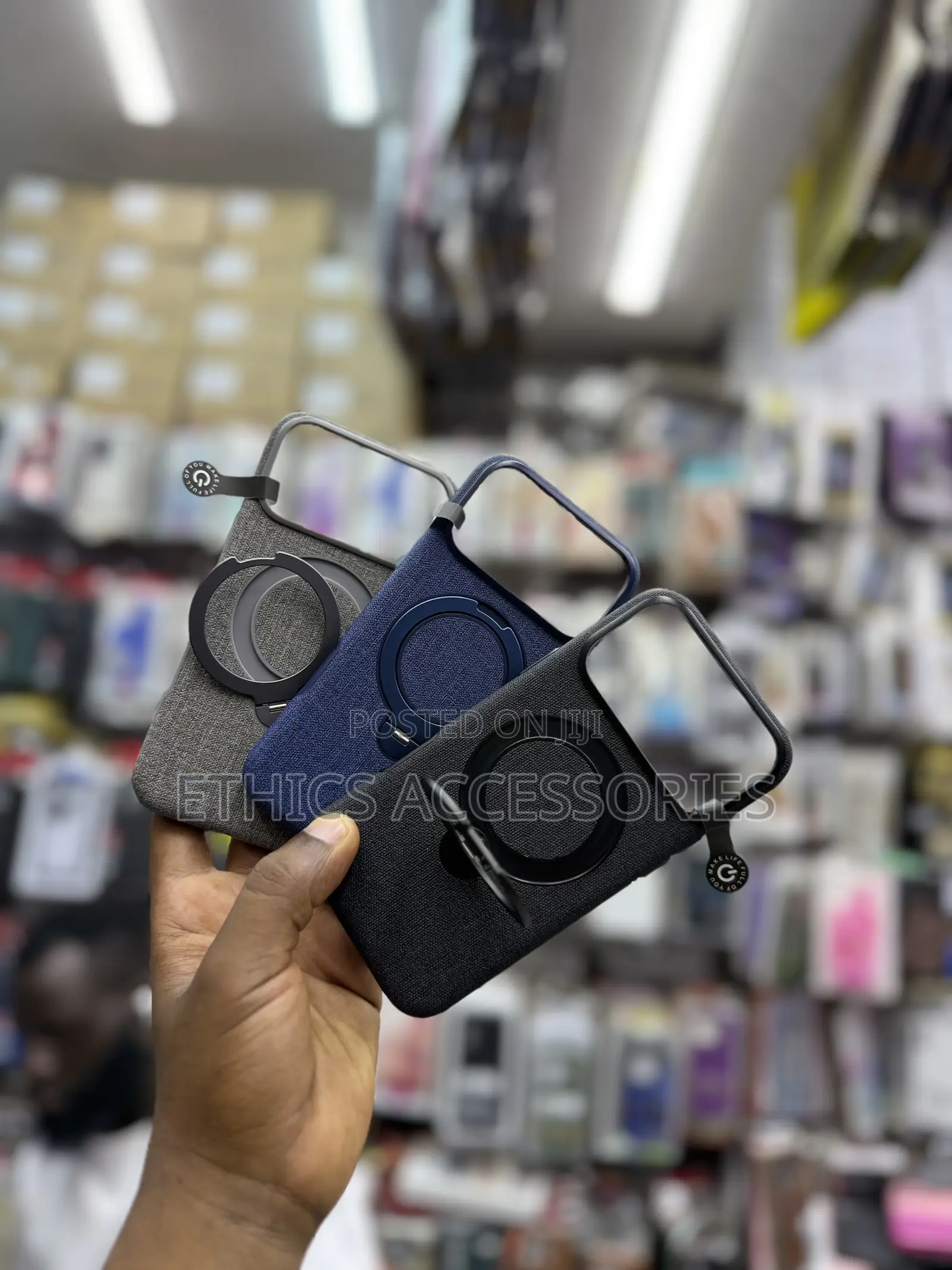 J-Case Magnetic Fabric Cases With a 360°