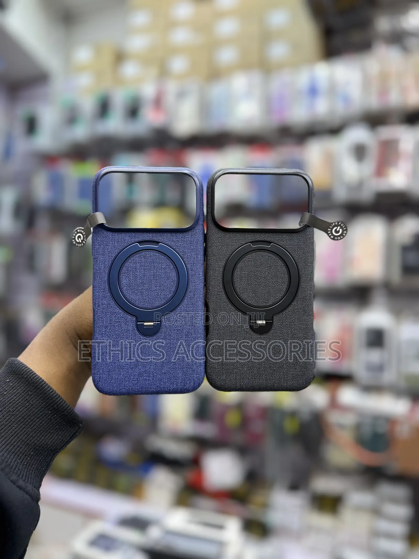 J-Case Magnetic Fabric Cases With a 360°