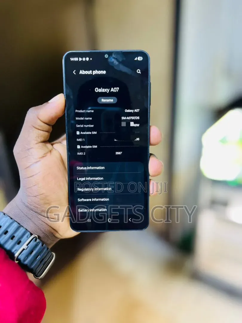 Samsung Galaxy A07 256 GB Black