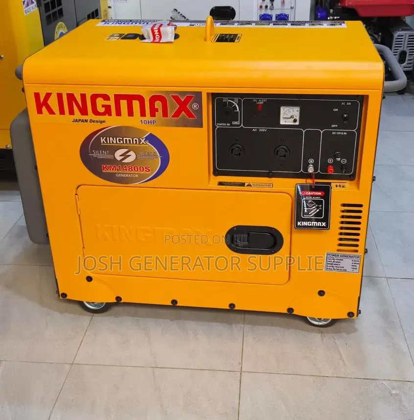 8.5kva Kingmax Silent Diesel Generator