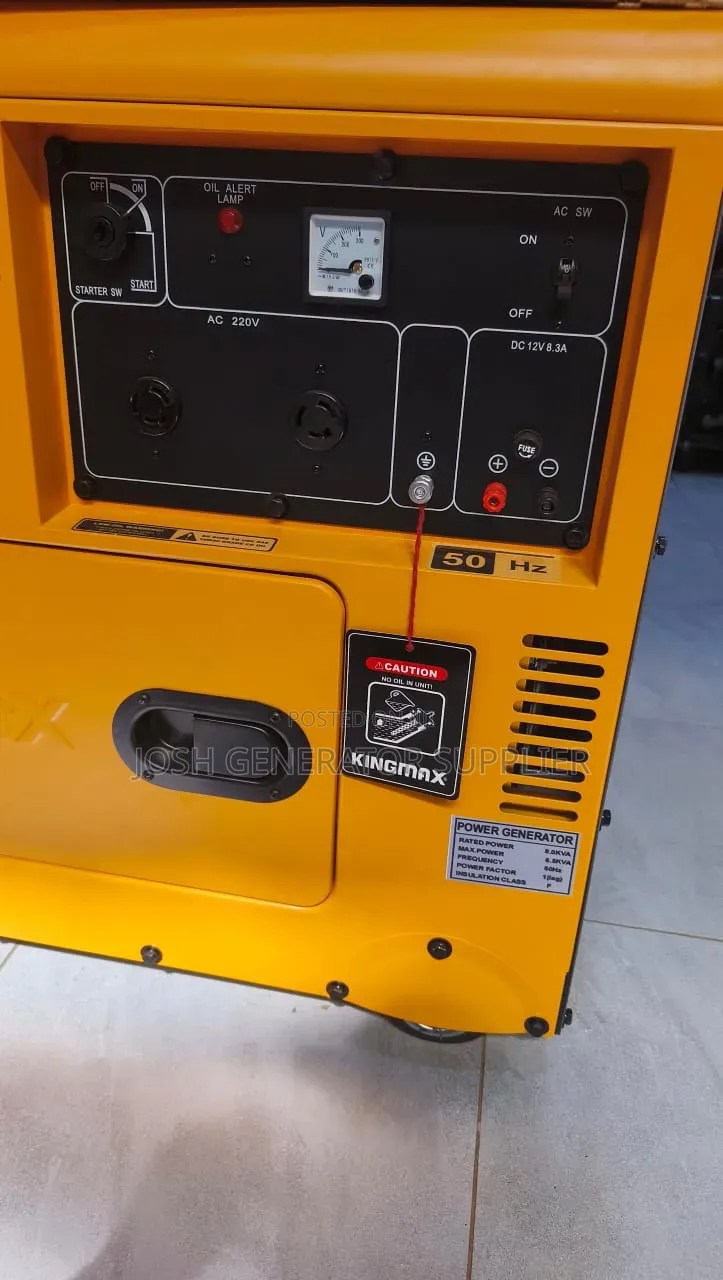 8.5kva Kingmax Silent Diesel Generator