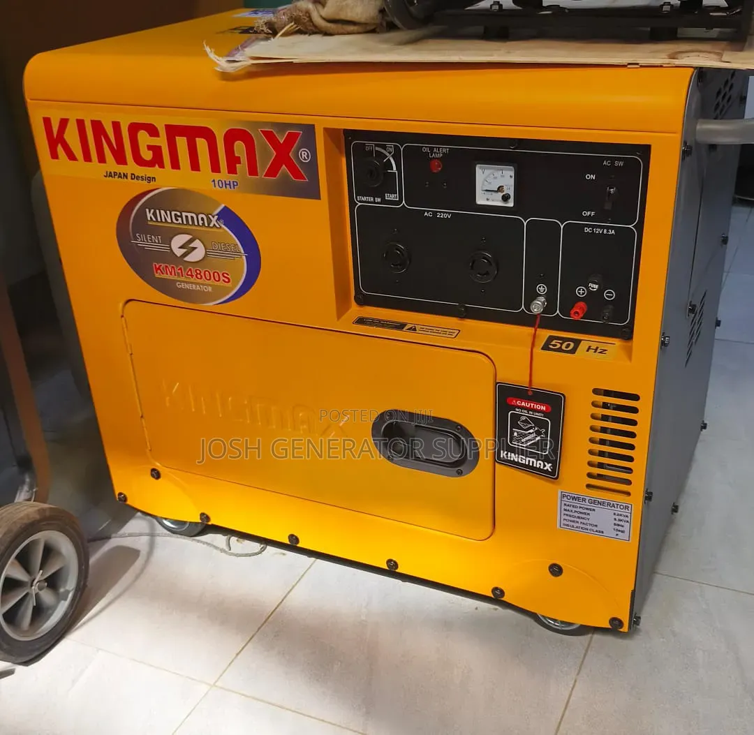 8.5kva Kingmax Silent Diesel Generator