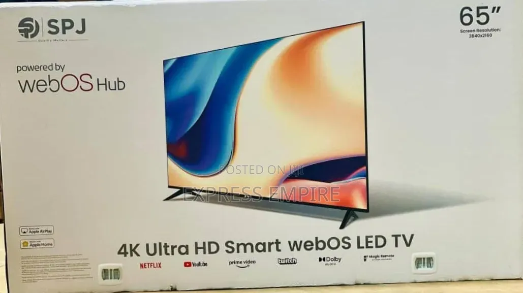 SPJ 65" Smart Web Os Tv