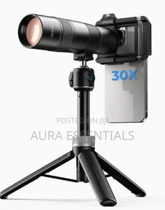 Apexel 30x Telephoto Lens Kit for Smartphone