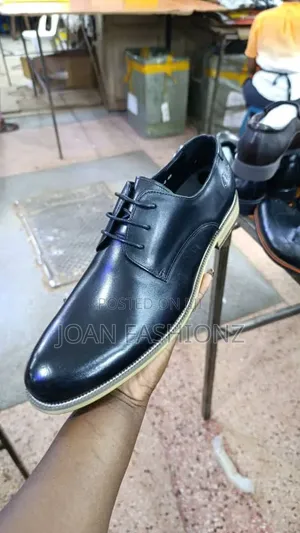 Classic Slipon Leather Gentle Shoes_black