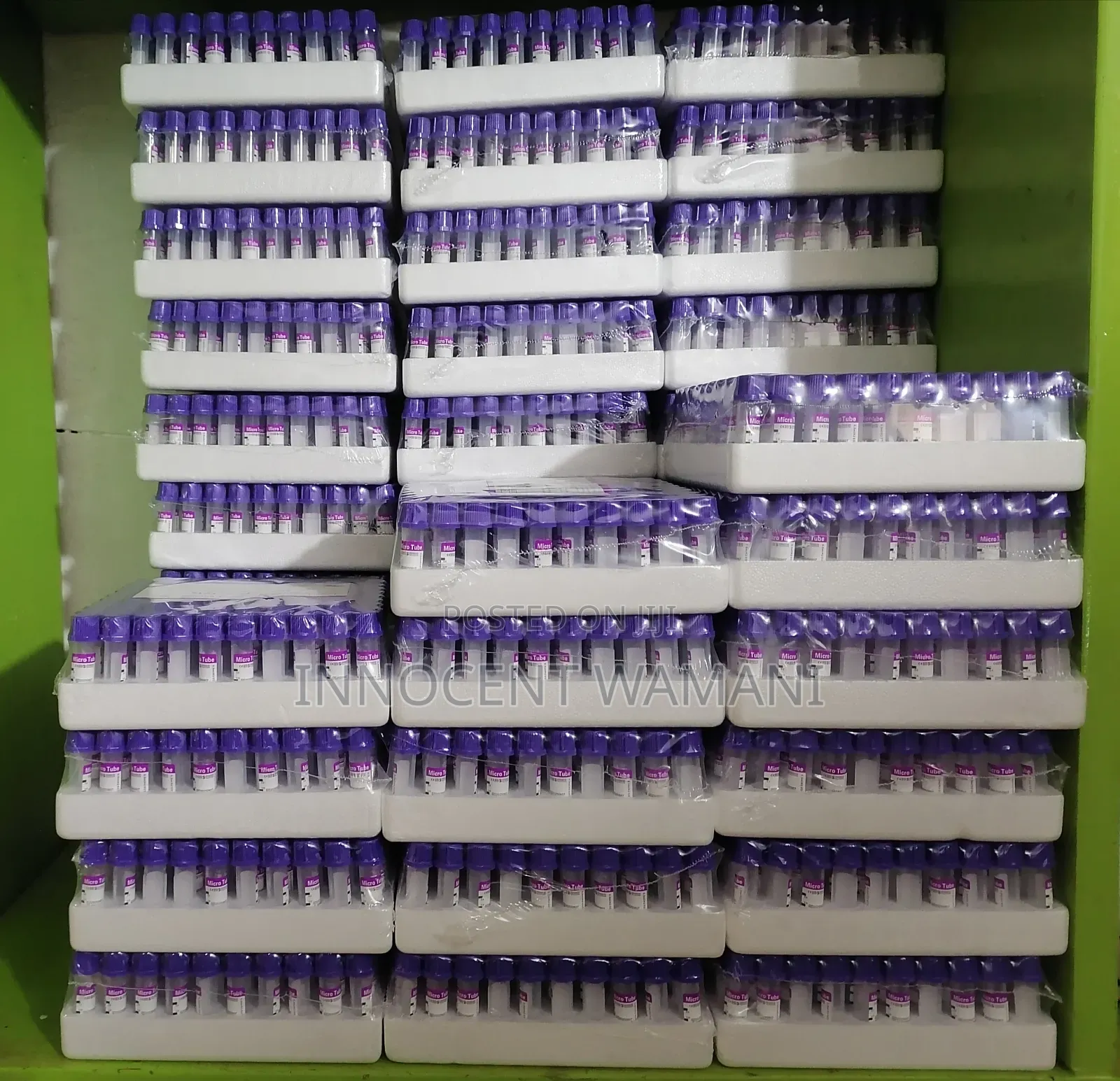 Purple Top Blood Collection Tubes