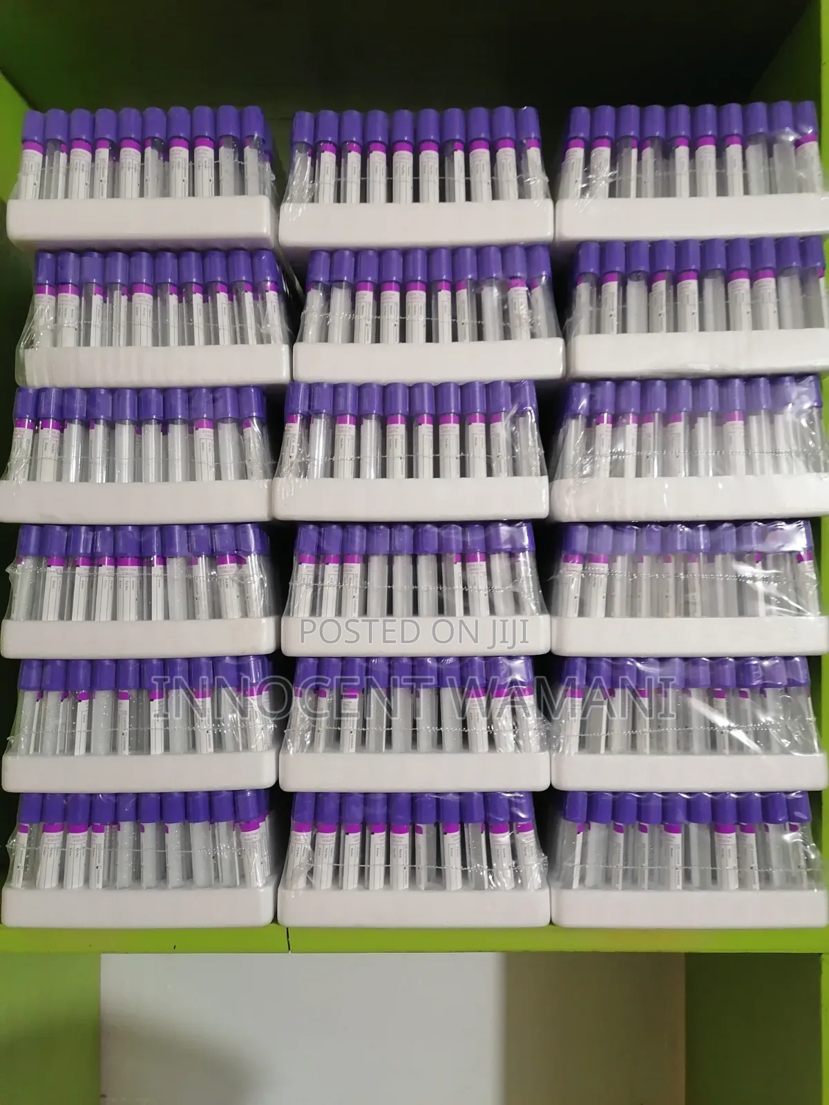Purple Top Blood Collection Tubes