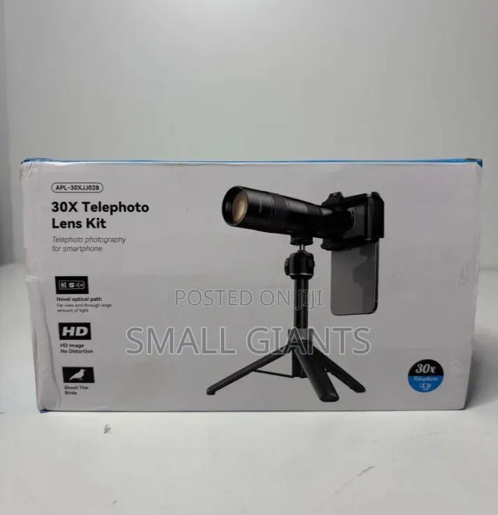 Apexel 30x Telephoto Lens Kit for Smartphone