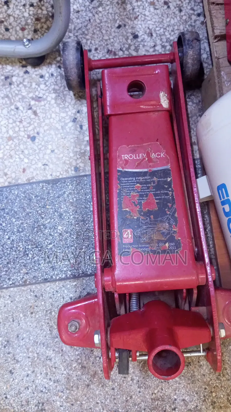 Trolley Jack 4 Tone