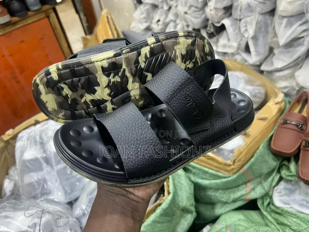 Men's Classic Clarks Sandals _Black