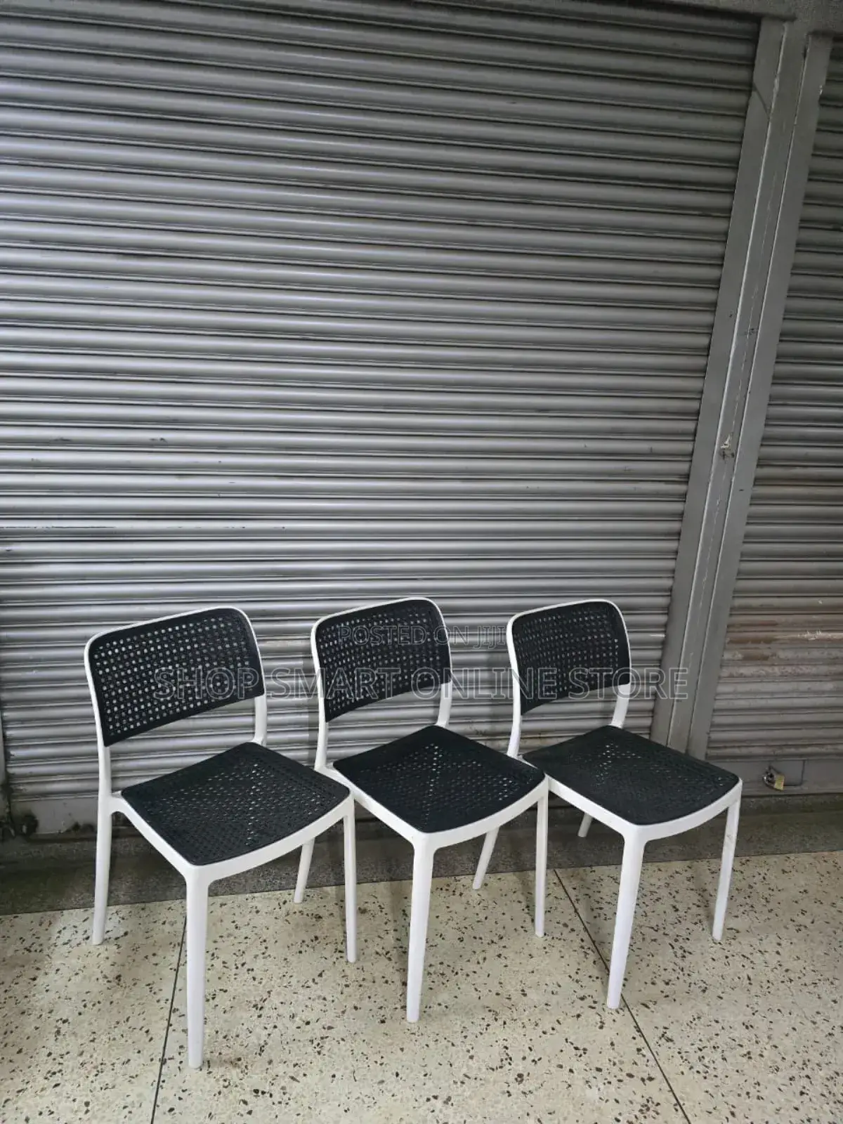 Aligned Dining Plastic Chairs Plastic Chairs Garden Deco Hotels Bars