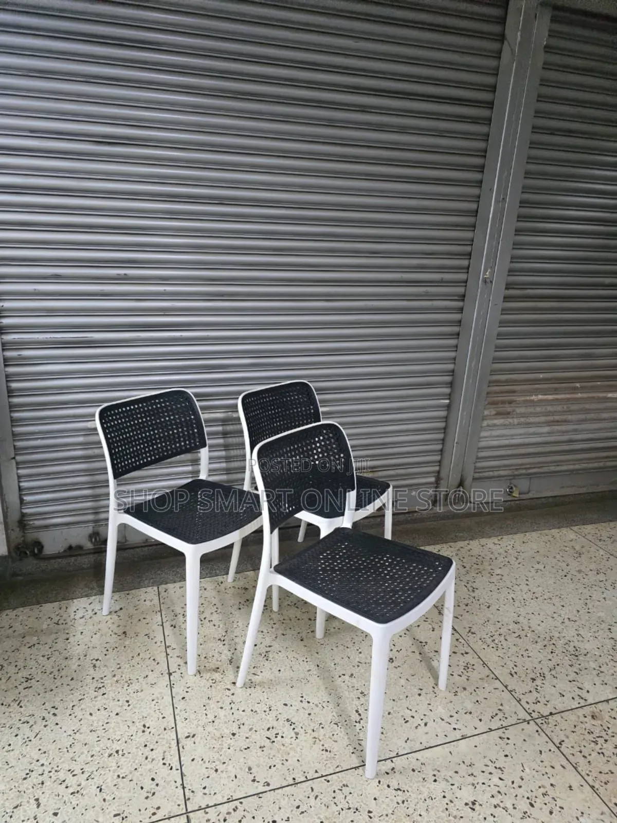Aligned Dining Plastic Chairs Plastic Chairs Garden Deco Hotels Bars