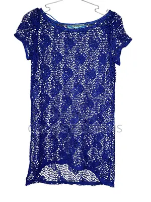 Blue Net Top
