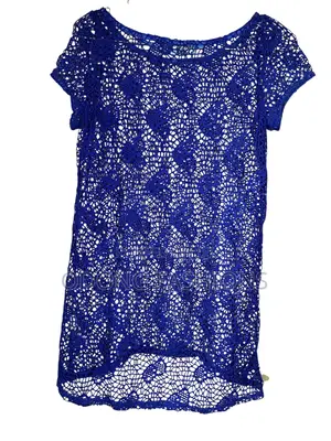 Blue Net Top
