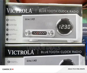 Victrola Broadway Bluetooth Clock Radio