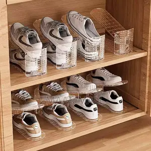 Adjustable Shoe Rack Slots Organizer