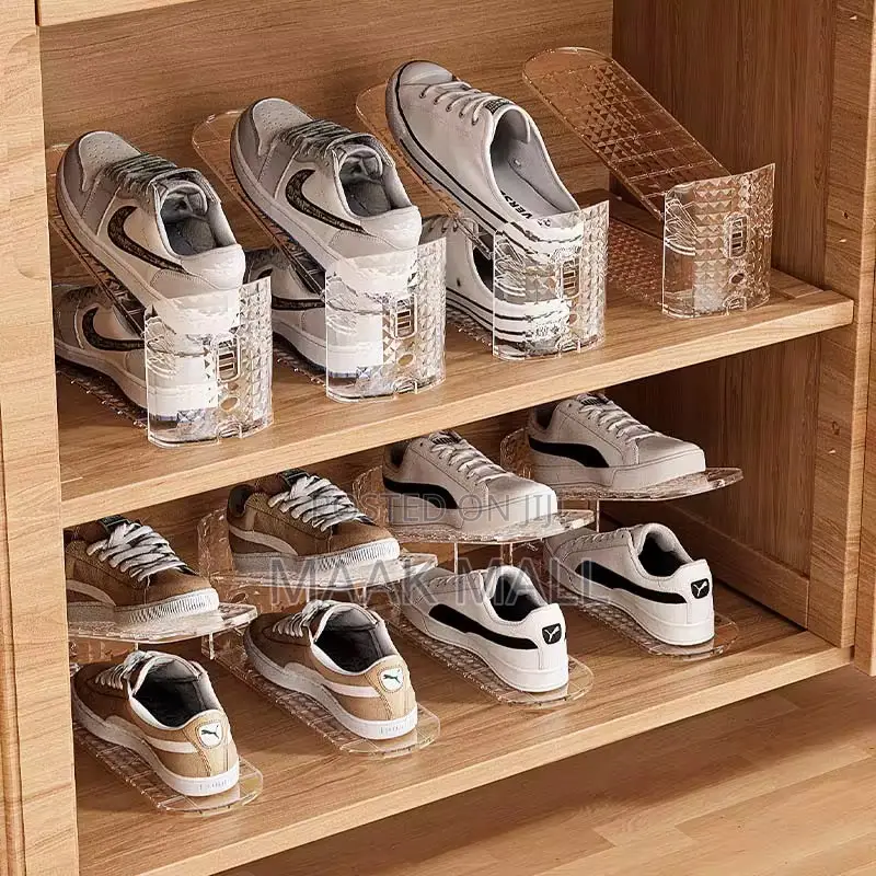Adjustable Shoe Rack Slots Organizer