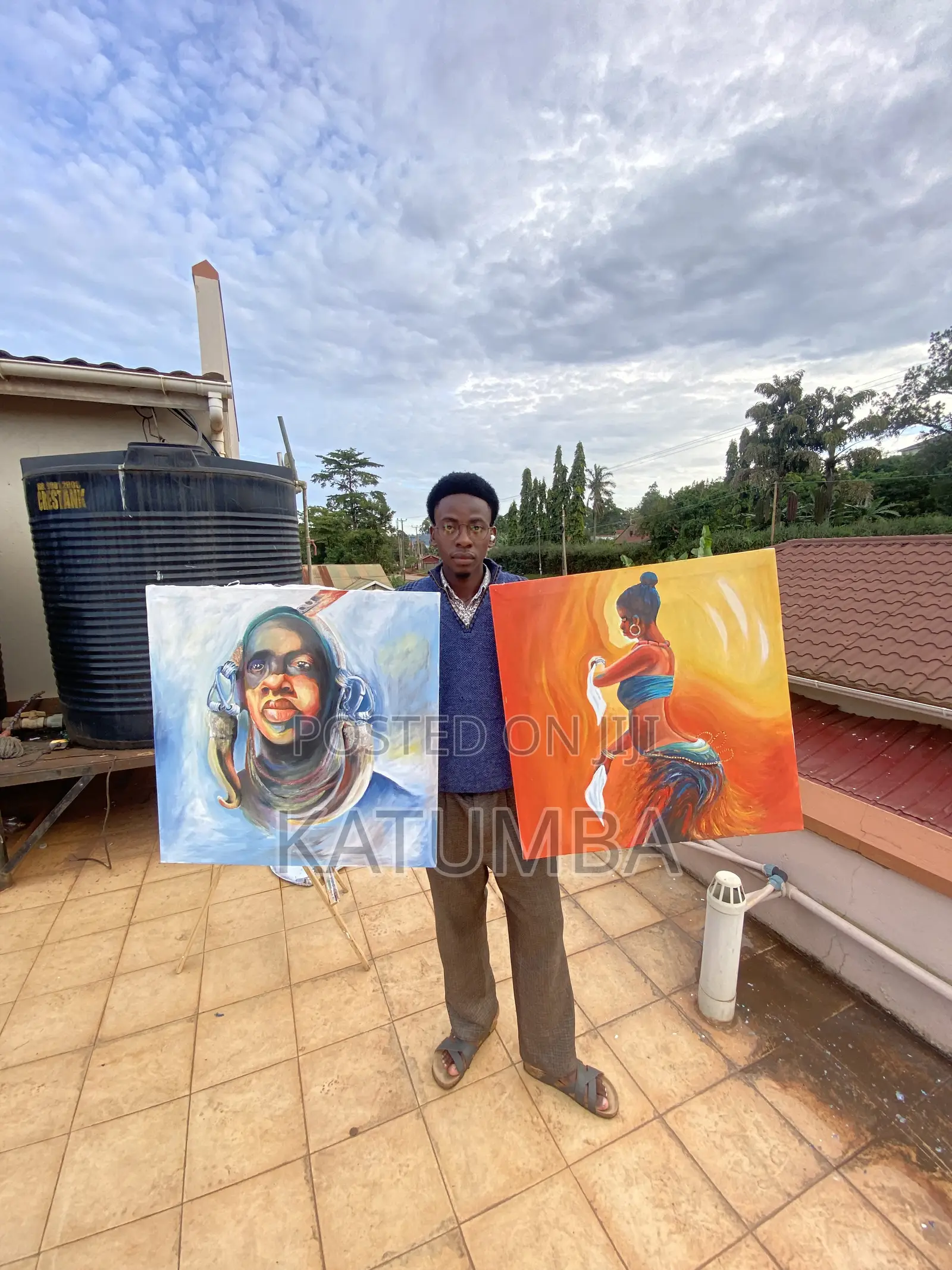Original Handmade Canvas Painting for Sale