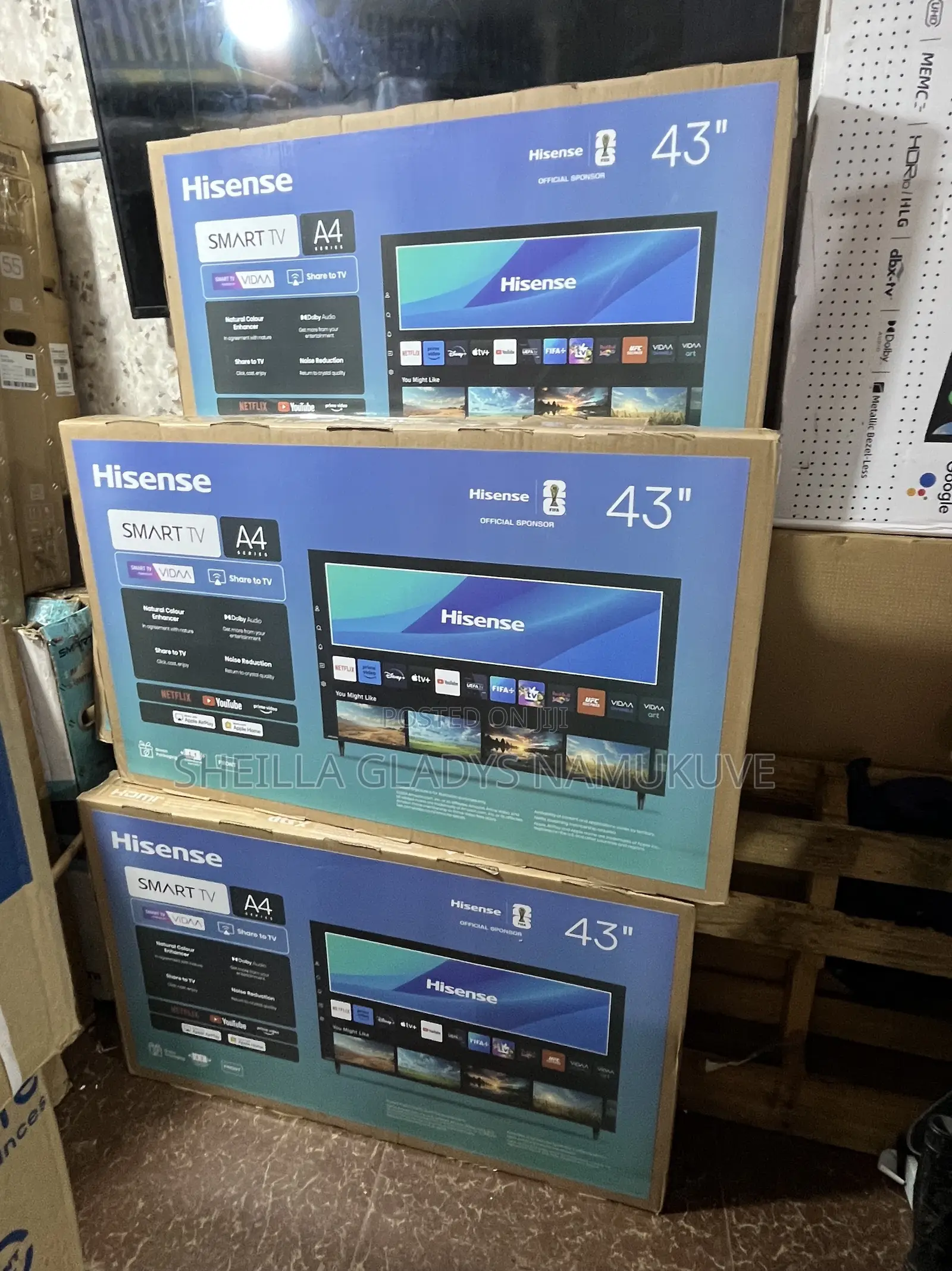 43 Inches Hisense Smart Tv