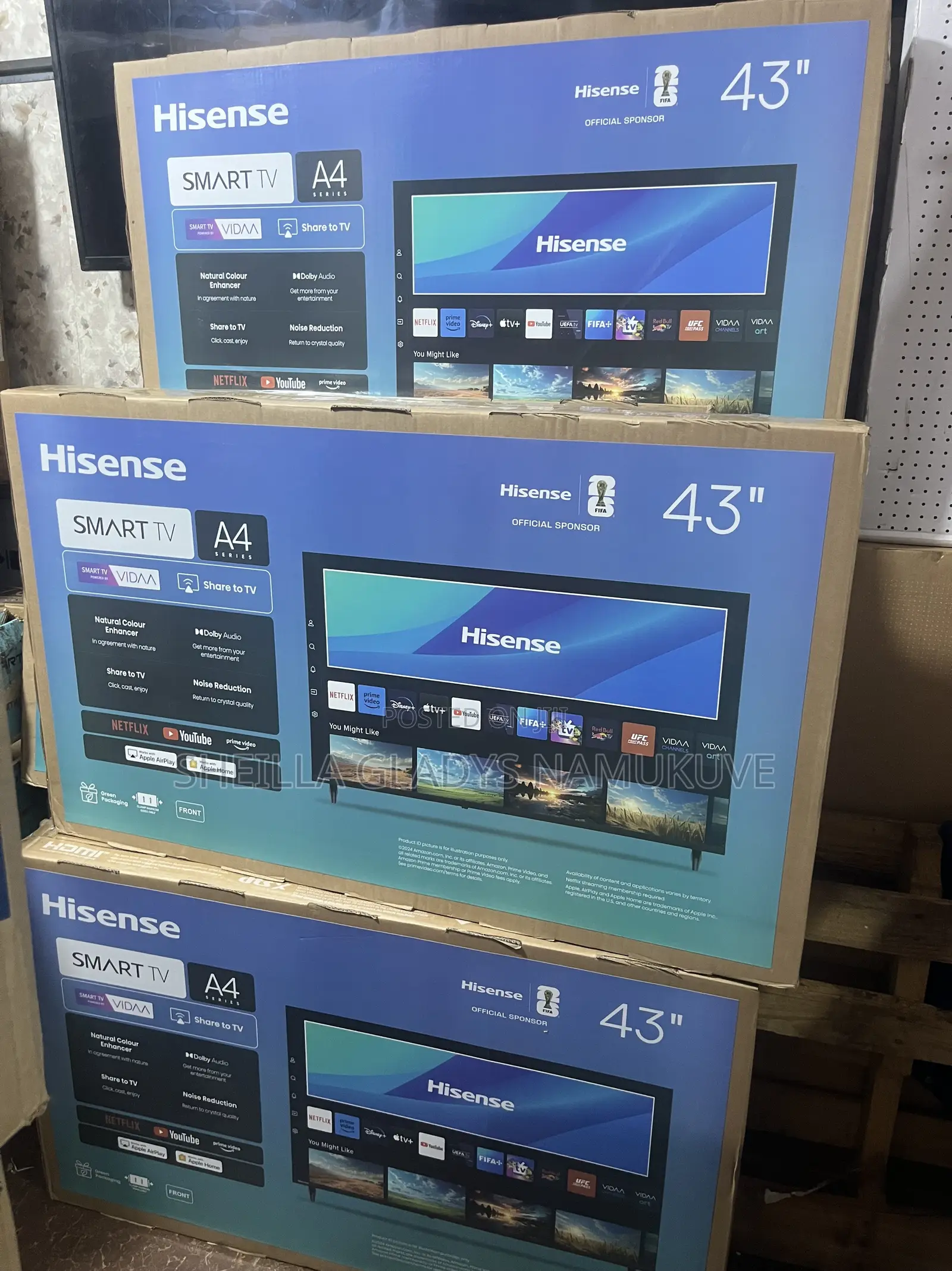 43 Inches Hisense Smart Tv