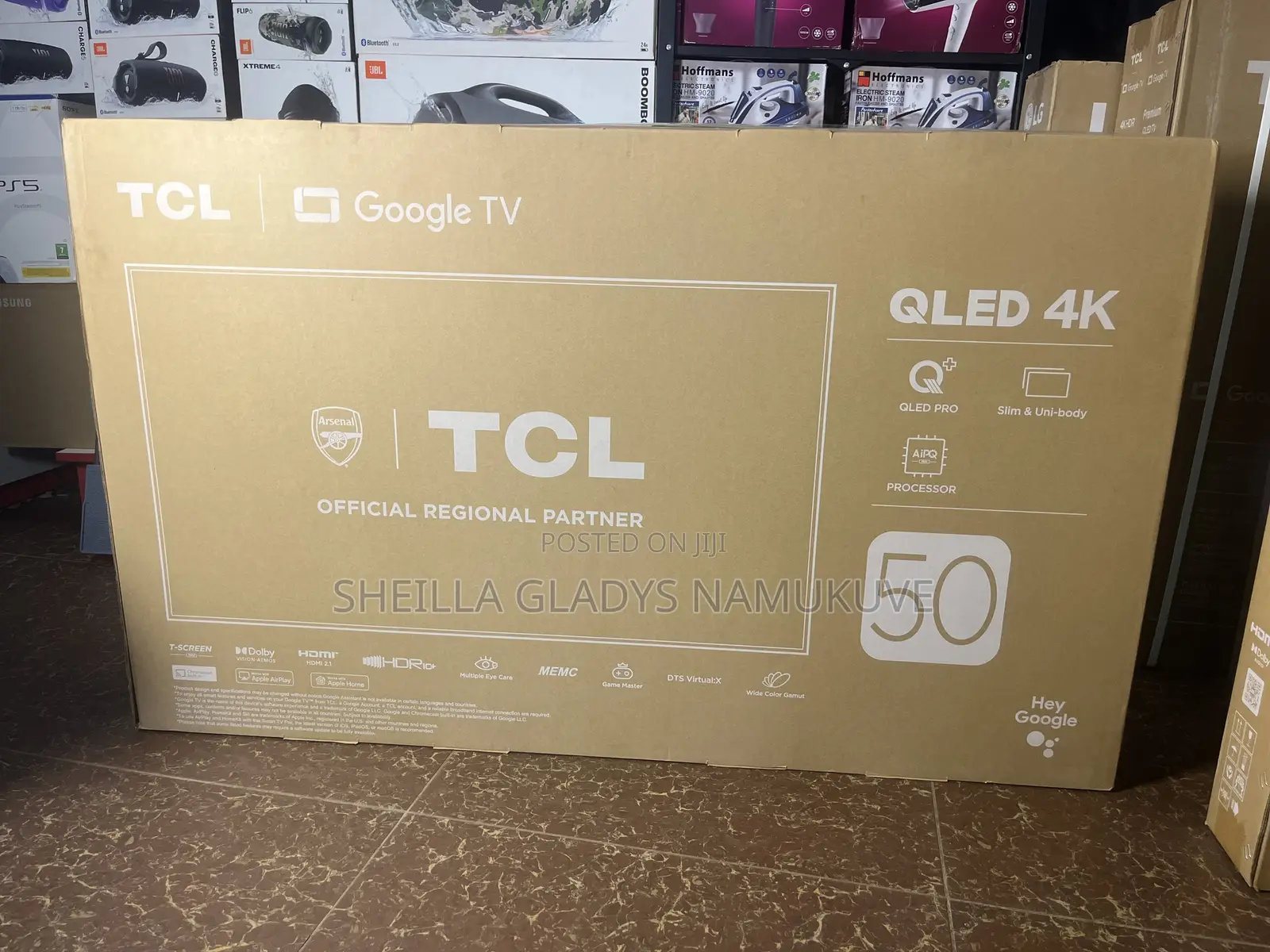 50 Inches TCL Qled Tv